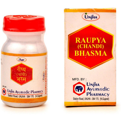 Unjha Raupya (Chandi) Bhasma